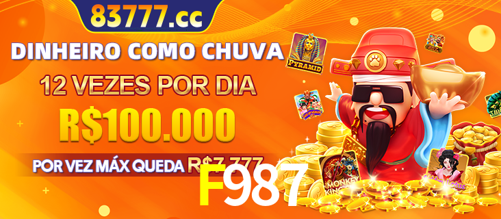 Banner do programa de recompensas Recomende para amigos do F987, detalhando os bônus por convidar amigos, com prêmios que chegam a R$288.888.